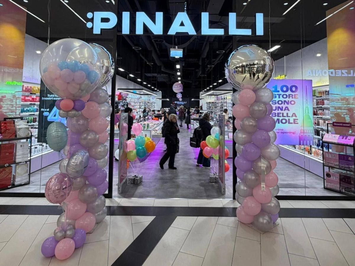 Pinalli taglia il traguardo  dei 100 beauty store in Italia in anticipo rispetto ai piani
