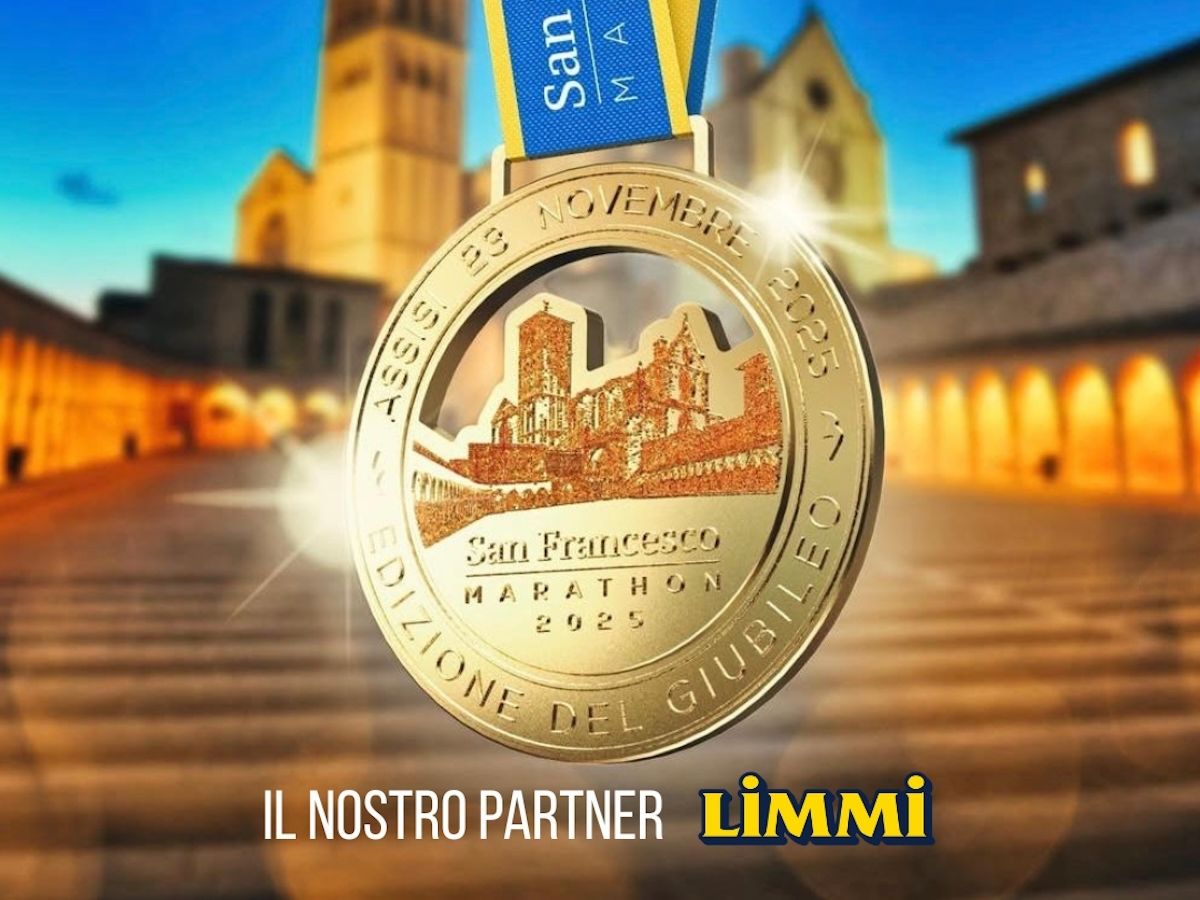 Limmi è partner della San Francesco Marathon 2025 edizione speciale Giubileo