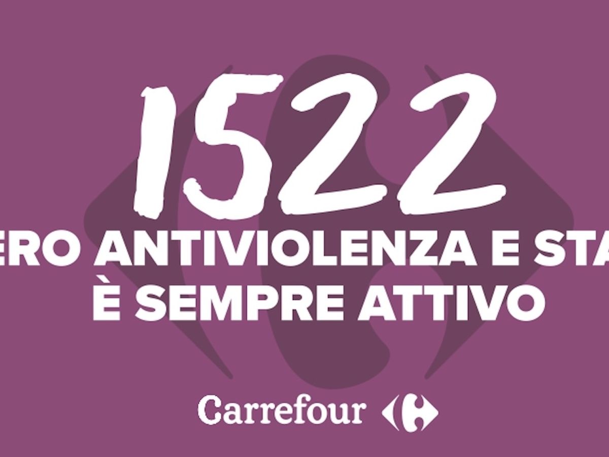 Carrefour Italia si schiera contro la violenza di genere con una campagna di sensibilizzazione