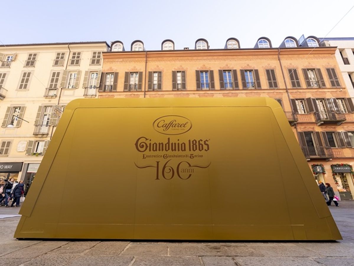 Caffarel celebra i 160 anni di Gianduia 1865 con un omaggio a Torino