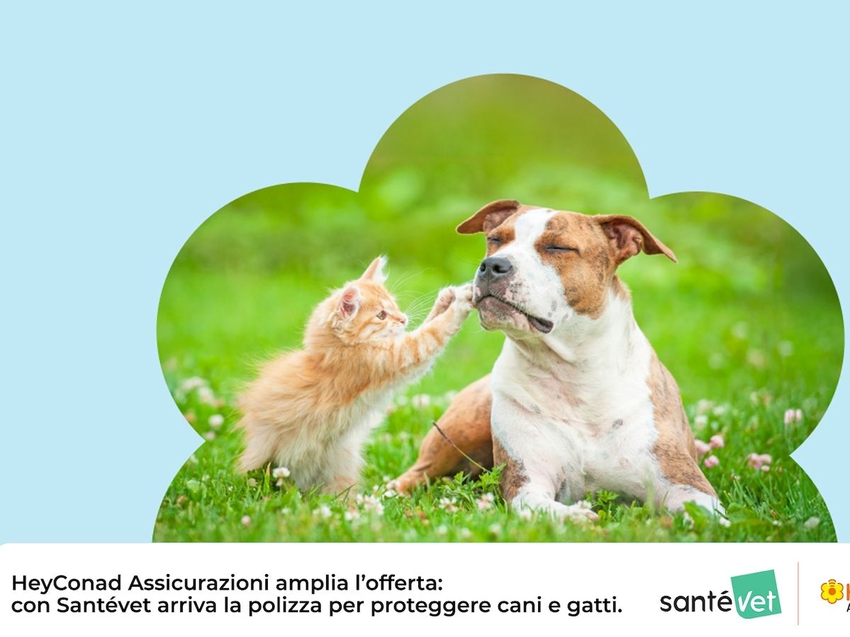 HeyConad Assicurazioni amplia l’offerta: nasce la partnership con Santévet per gli home pet HeyConad Assicurazioni amplia l’offerta: nasce la partnership con Santévet per gli home pet
