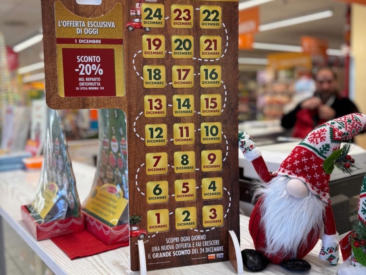 Conad Nord Ovest: arriva Vivi il Calendario dell’Avvento da Conad - Perché conviene”