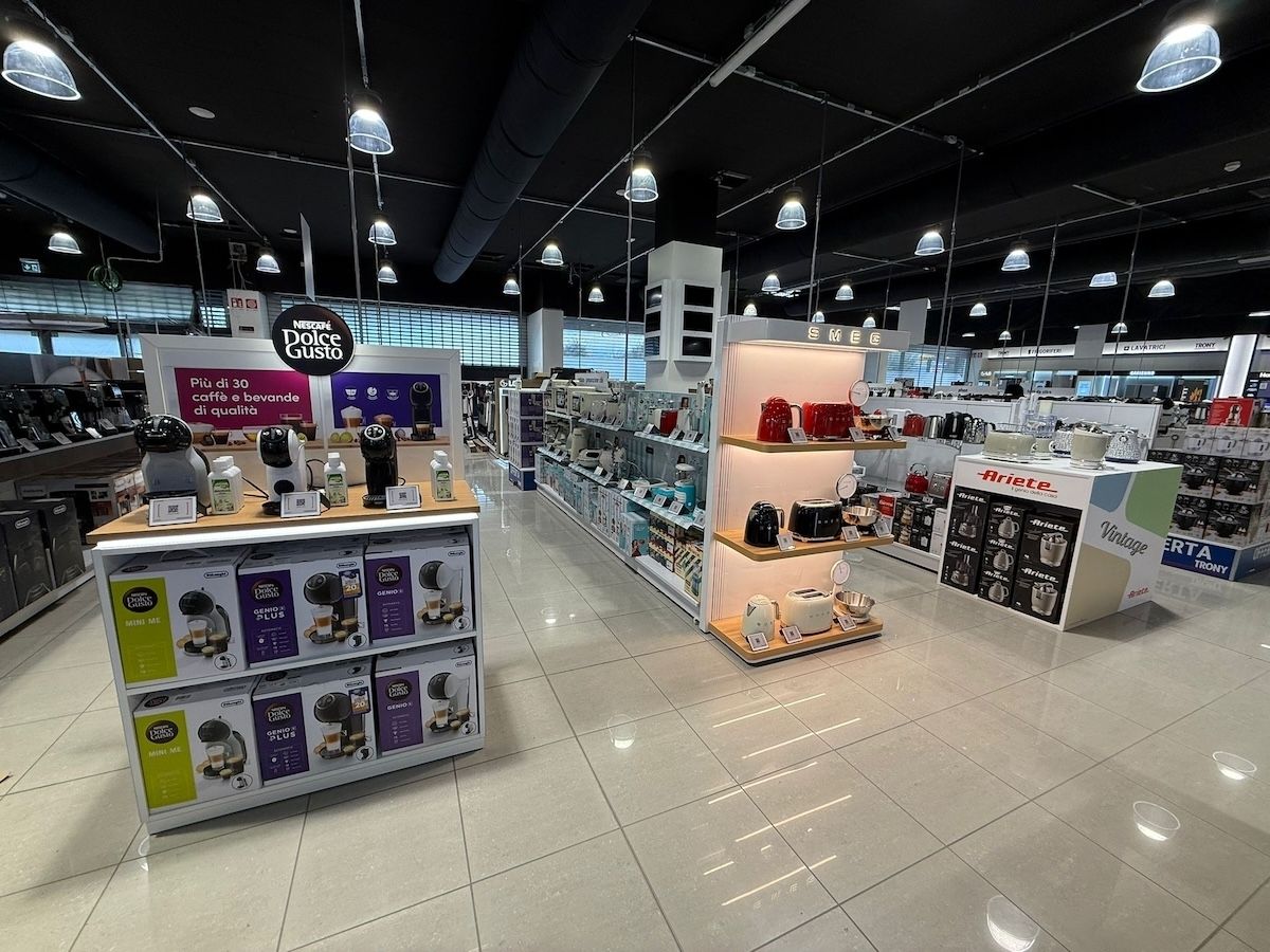 Trony inaugura un nuovo punto vendita a Roma presso il Centro Commerciale Domus