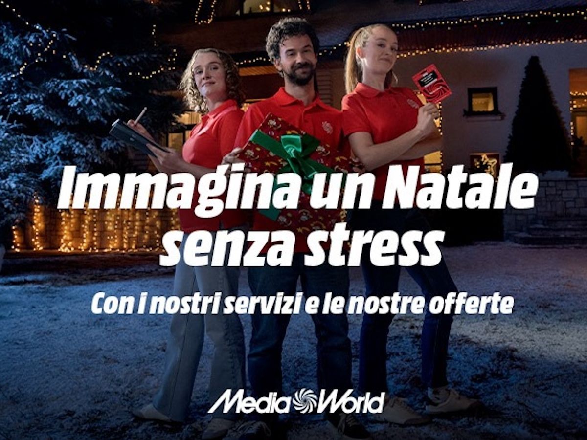 Mediaworld: la campagna internazionale di Natale mette al centro regali, servizi e consulenza
