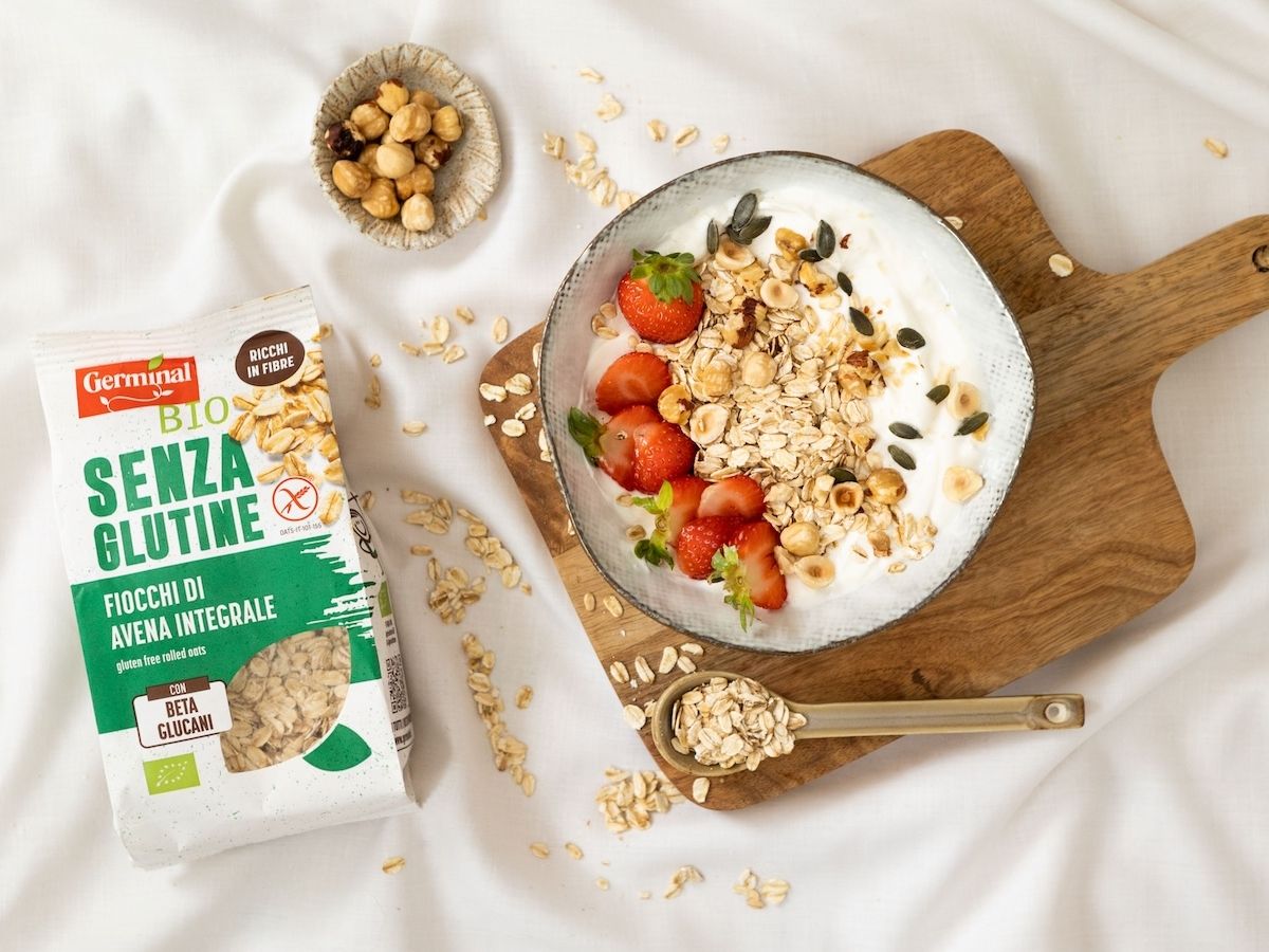Germinal Bio: in arrivo sul mercato i Fiocchi d’avena integrali certificati gluten free 
