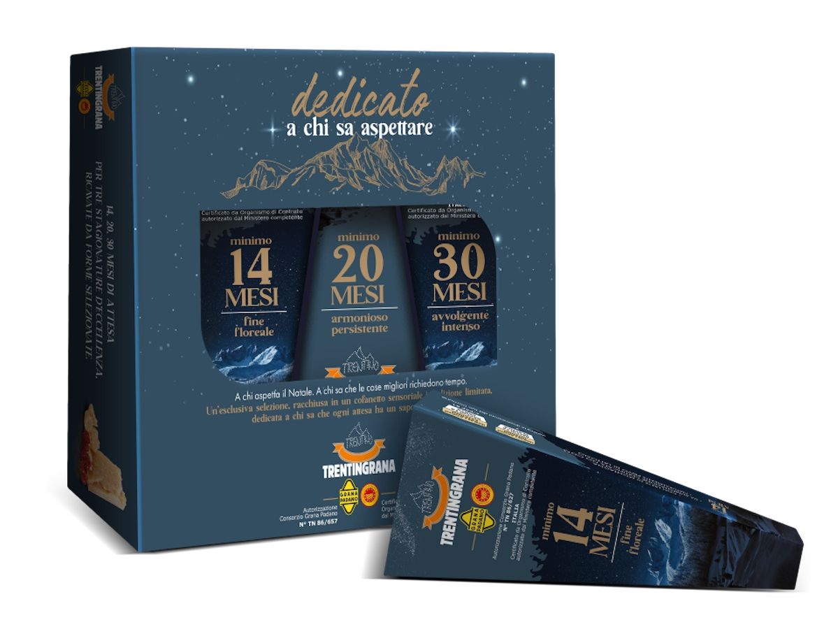 Trentingrana lancia il Cofanetto di Natale: tre stagionature per celebrare tempo e tradizione