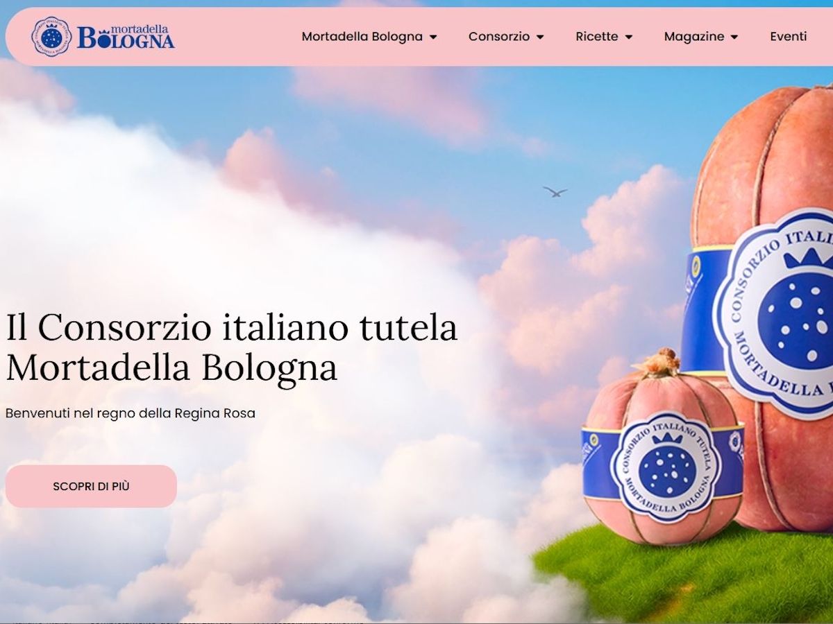 Mortadella Bologna Igp: nuovo sito tra identità “dreamy &amp; pop” e contenuti su misura