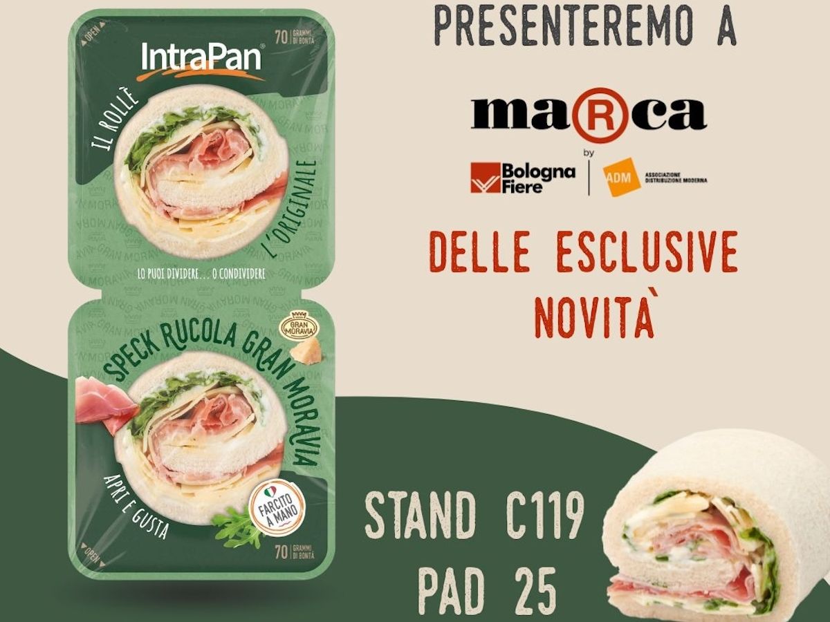 Intrapan torna a Marca con due novità: innovazioni per Rollè e Bruschetta