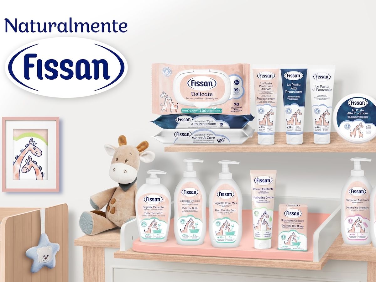 Fissan: nuova gamma con ingredienti di origine naturale e rinnovata identità visiva