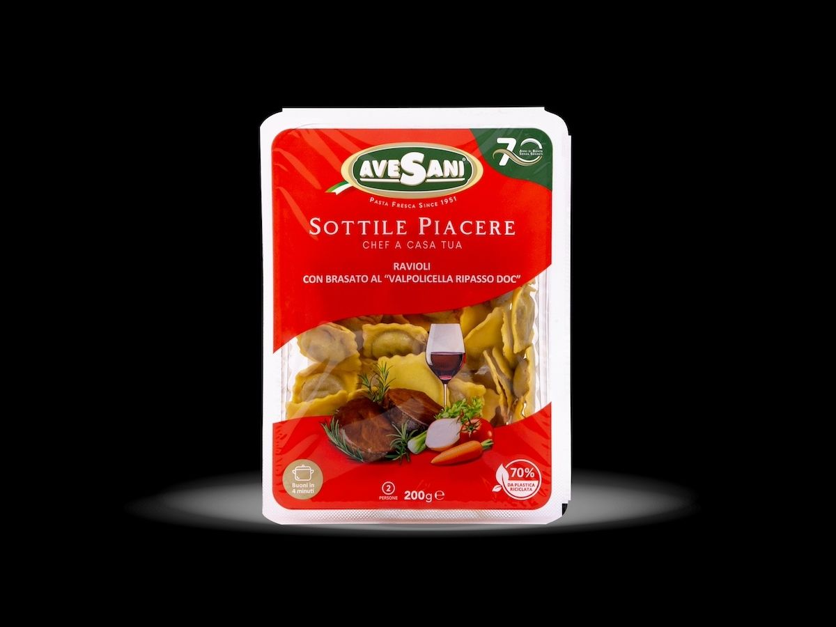 Pastificio Avesani presenta i ravioli con brasato al Valpolicella Ripasso Doc
