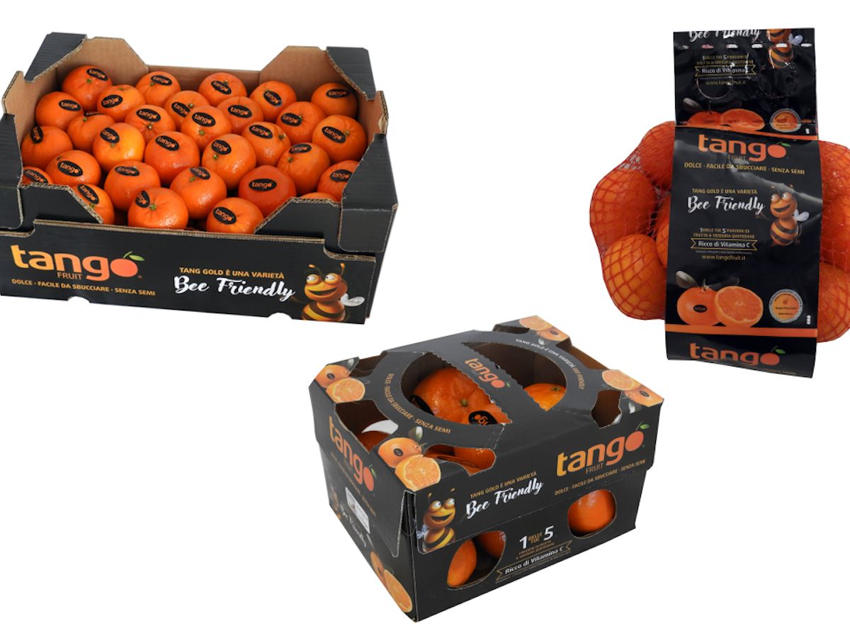 Op Kiwi Sole entra in produzione con il mandarino a marchio Tango