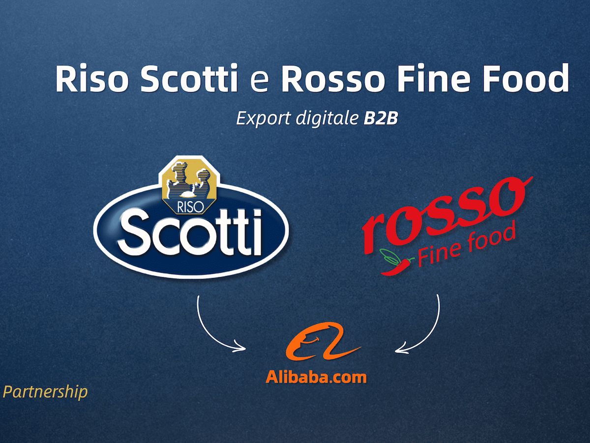 Riso Scotti accelera nell’export digitale con Rosso Fine Food