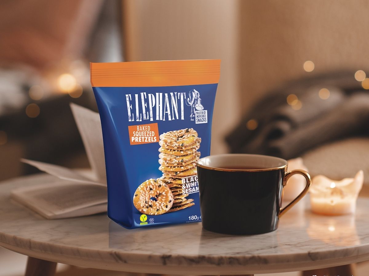 Elephant, lo snack vegan e cotto al forno arriva in Italia grazie a D&amp;C 