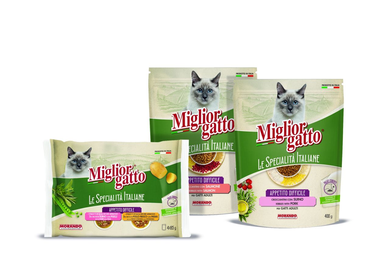 Migliorgatto le specialità italiane appetito difficile – ricette per i palati più esigenti