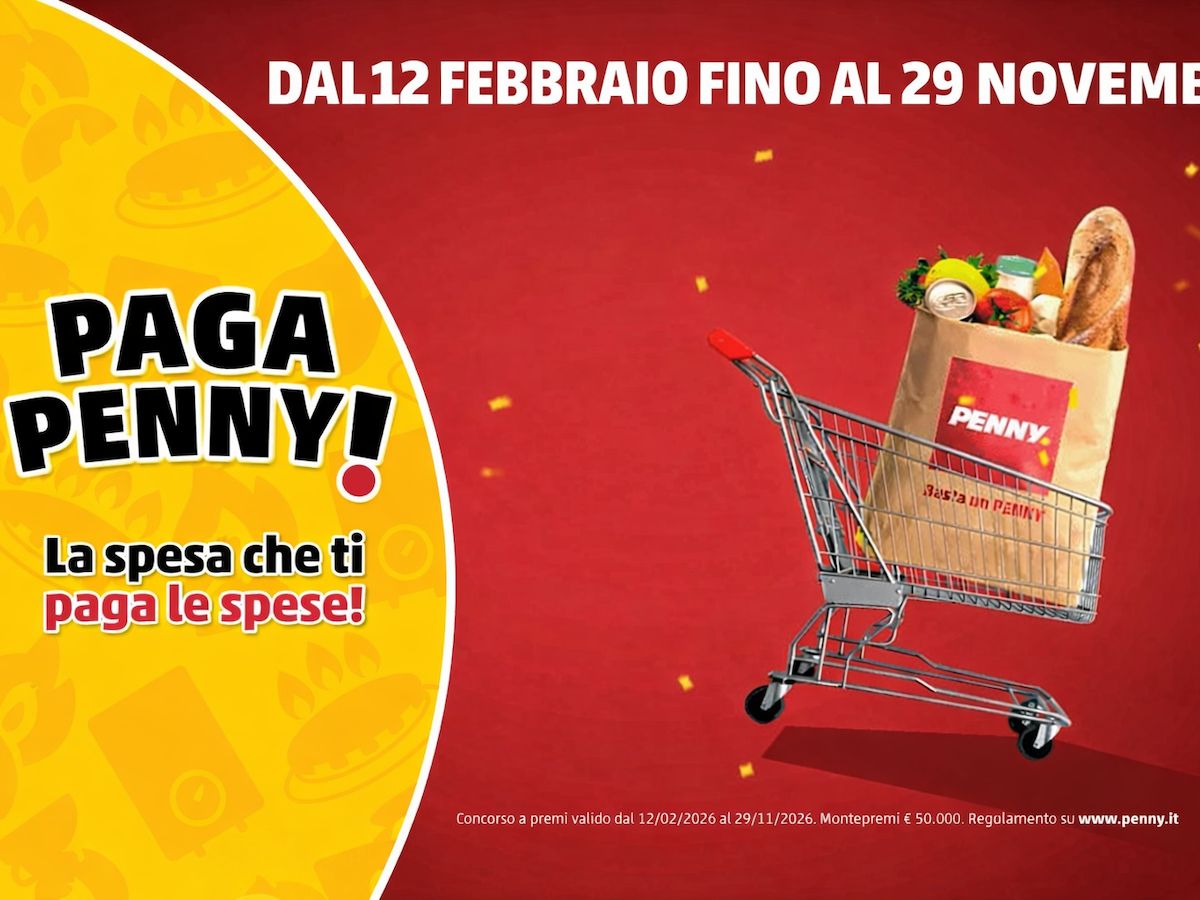 Penny lancia il concorso Paga Penny e mette in palio un voucher per le bollette del gas