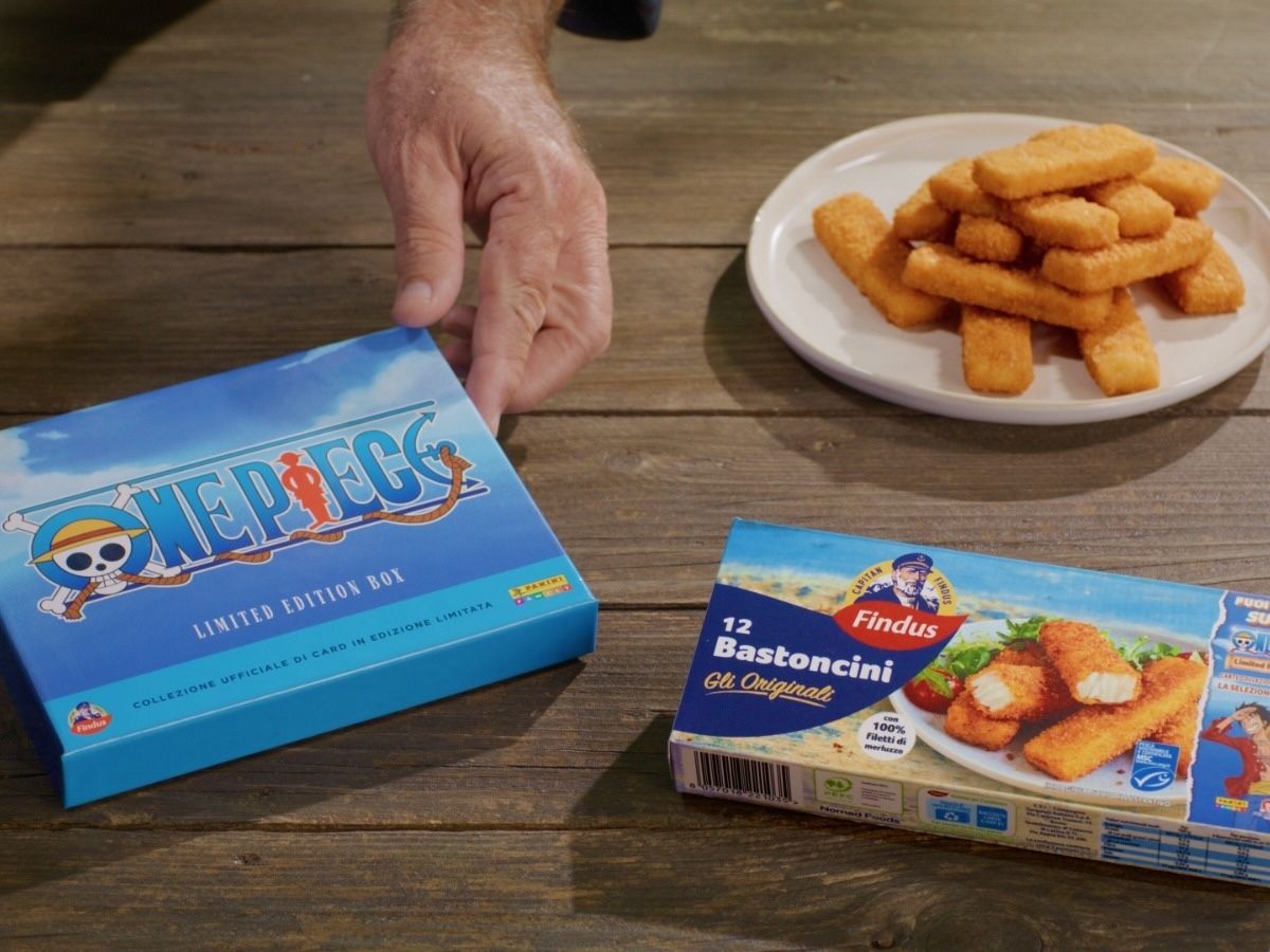 Capitan Findus e Panini insieme per una nuova iniziativa consumer  a tema One Piece