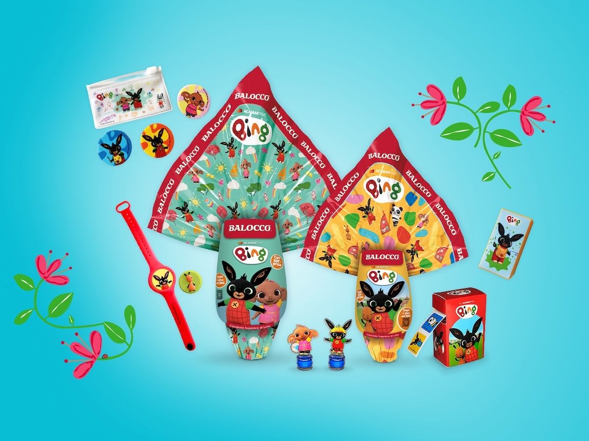 Balocco e Bing  rinnovano la collaborazione per la Pasqua 2026