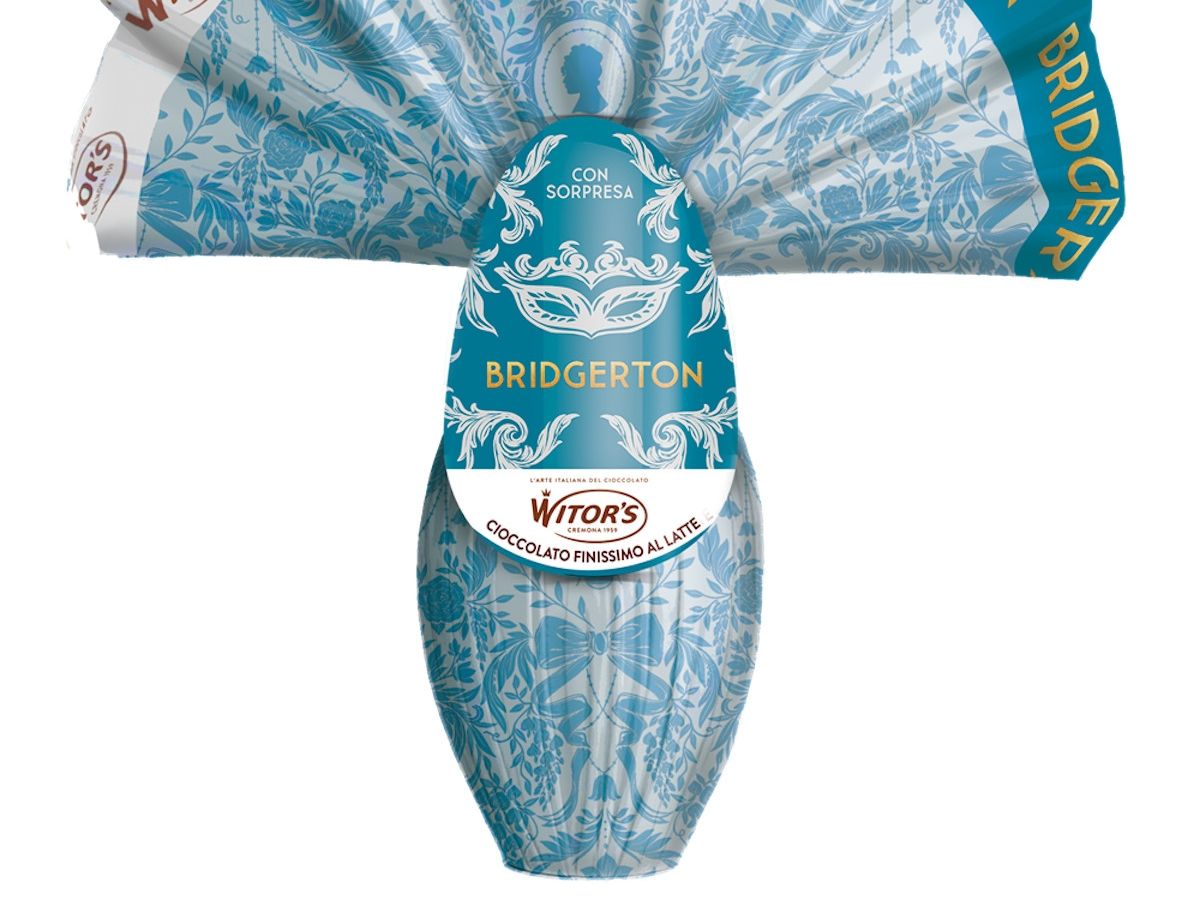 Witor’s: l’uovo di Pasqua 2026 si ispira all’universo di Bridgerton 