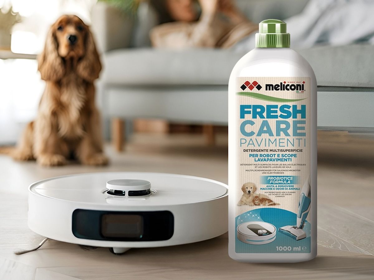 Meliconi amplia la linea Green con Fresh Care Pavimenti: casa a prova di pet 
