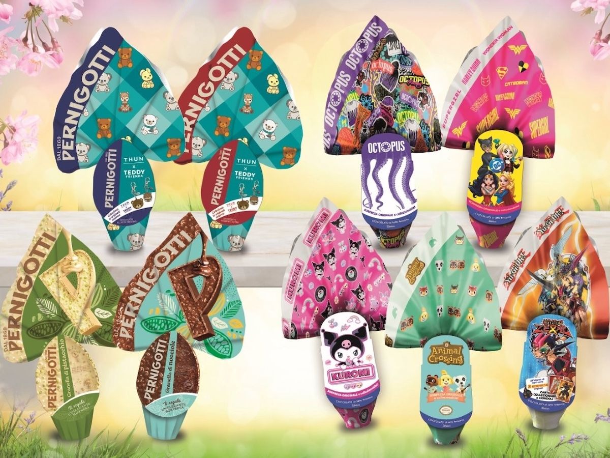 Pernigotti presenta le novità per la Pasqua: dalle uova agli ovetti