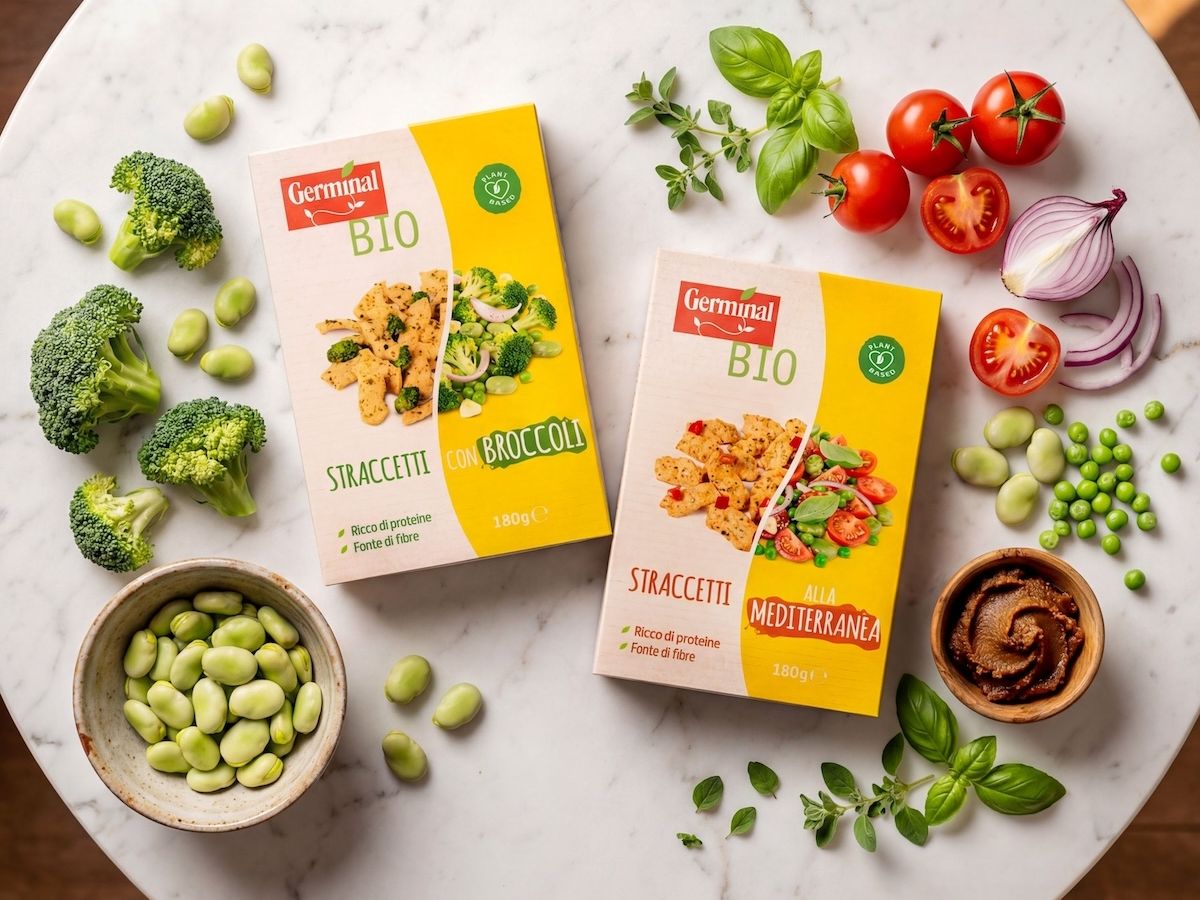 Germinal Bio lancia gli Straccetti vegetali con broccoli e alla mediterranea