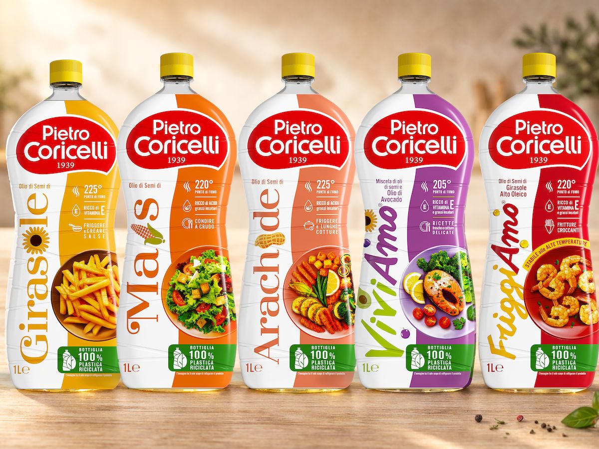 Coricelli porta a scaffale la nuova linea di oli di semi per accompagnare ogni ricetta 