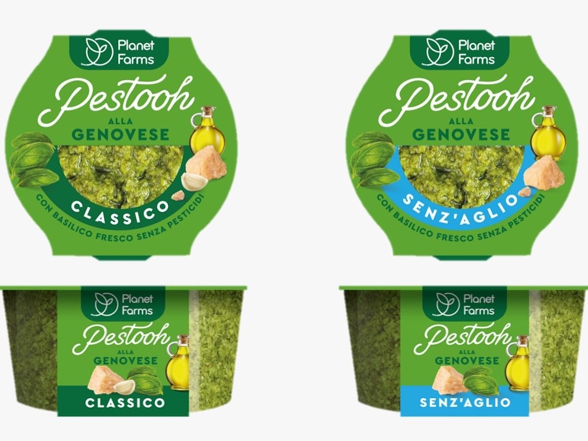 Planet Farms rilancia Pestooh con una nuova identità grafica