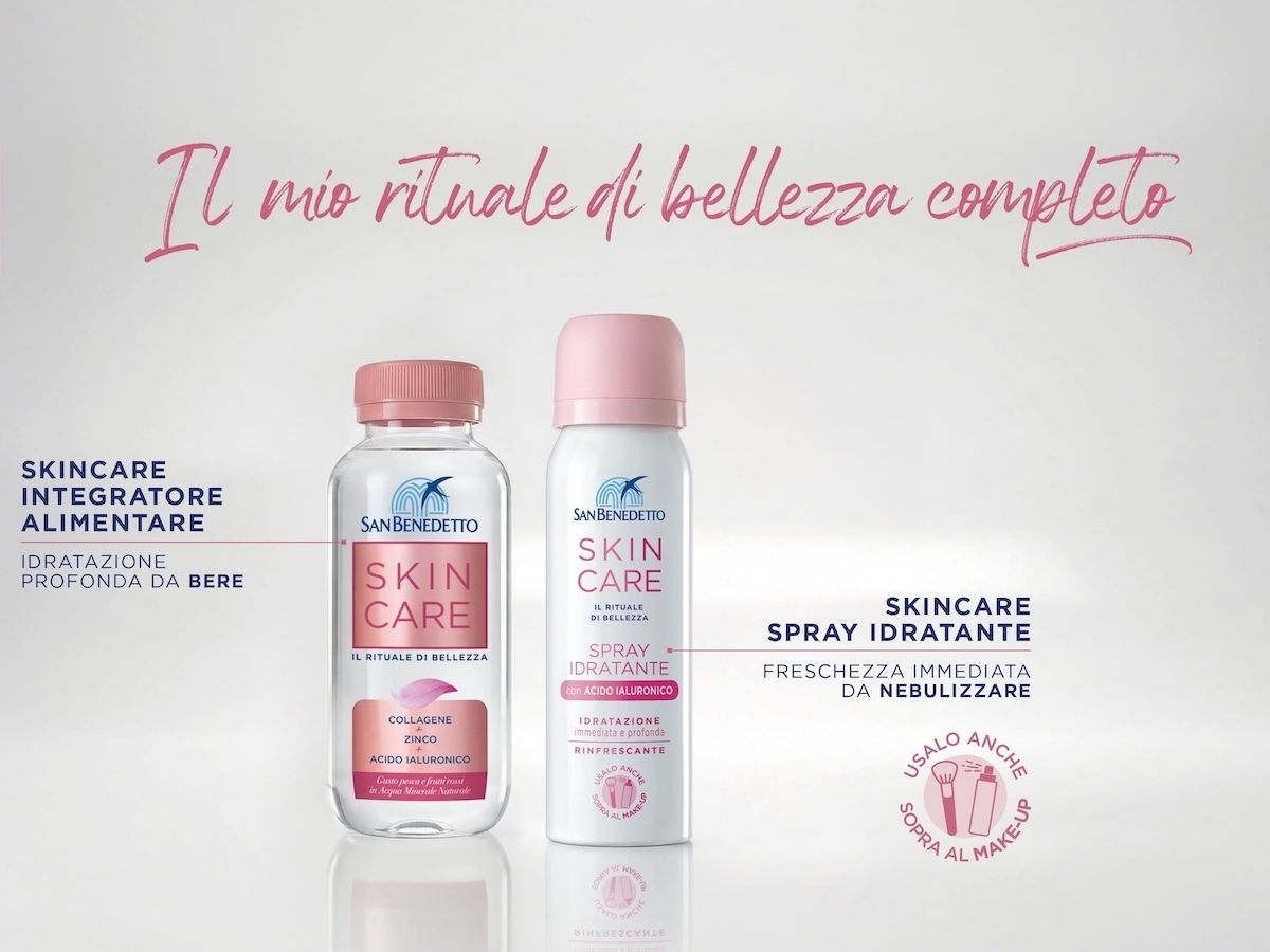 San Benedetto debutta a Cosmoprof e presenta il nuovo Skincare Spray Idratante