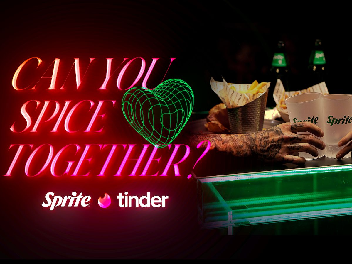 Sprite e Tinder insieme per la campagna “Can you spice together?”