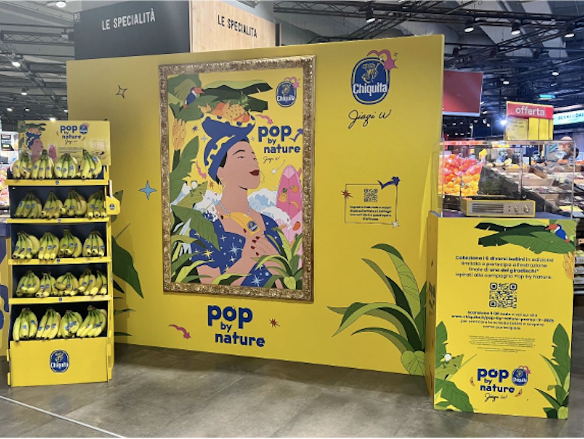 Chiquita porta “Pop by nature” in due punti vendita Carrefour