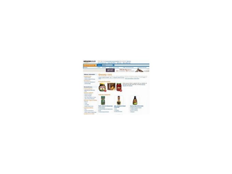 Amazon lancia il supermercato virtuale Amazon lancia il supermercato virtuale