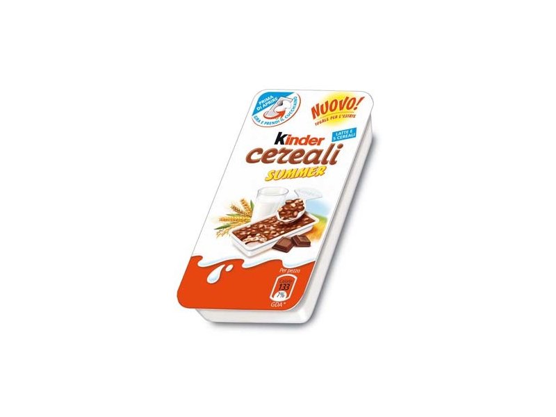 Ferrero lancia Kinder Cereali Summer