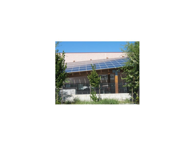 Fiberpasta utilizza il fotovoltaico Fiberpasta utilizza il fotovoltaico