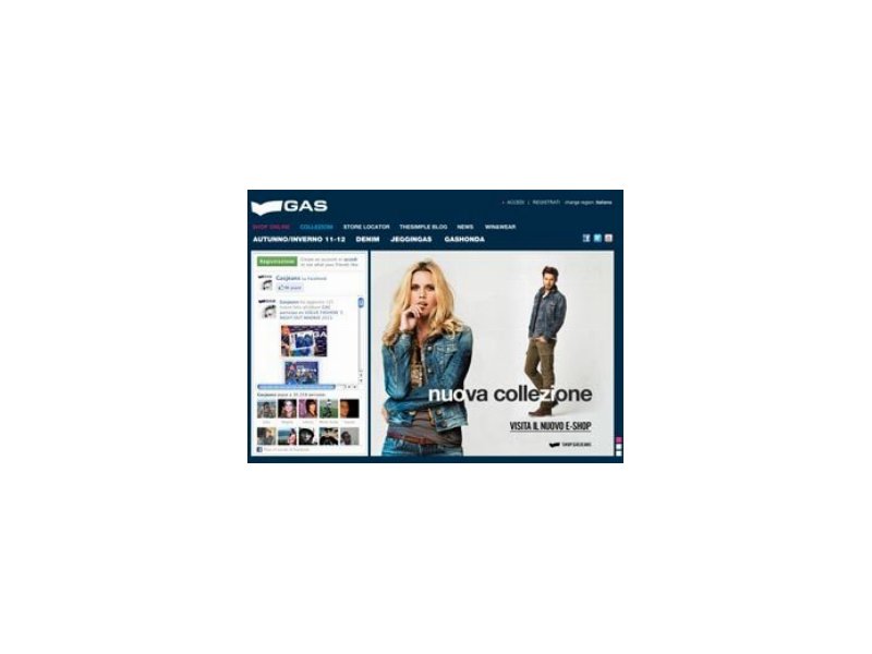 Gas lancia un nuovo sito e-commerce