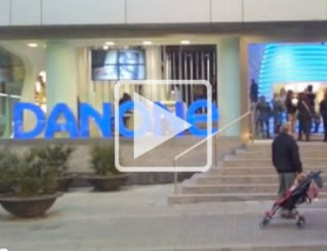 Il flagship store Danone a Barcellona