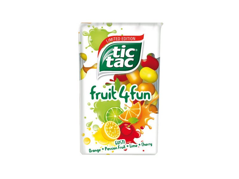 In arrivo la limited edition Tic Tac Fruit 4 Fun