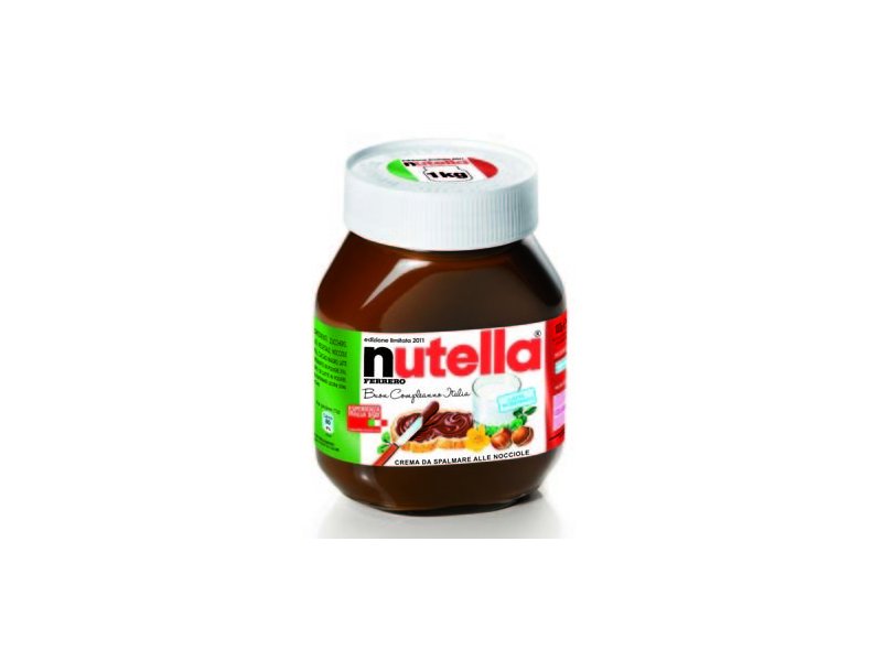 Nutella augura buon compleanno all'Italia