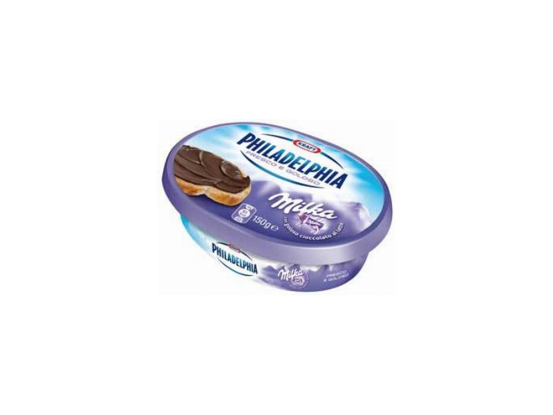 Philadelphia con Milka debutta in Italia