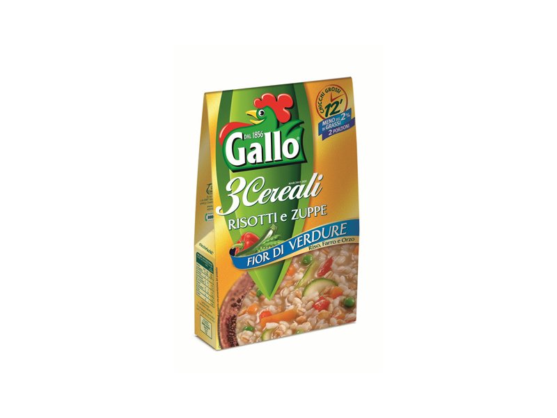 Riso Gallo presenta i 3Cereali Risotti e Zuppe