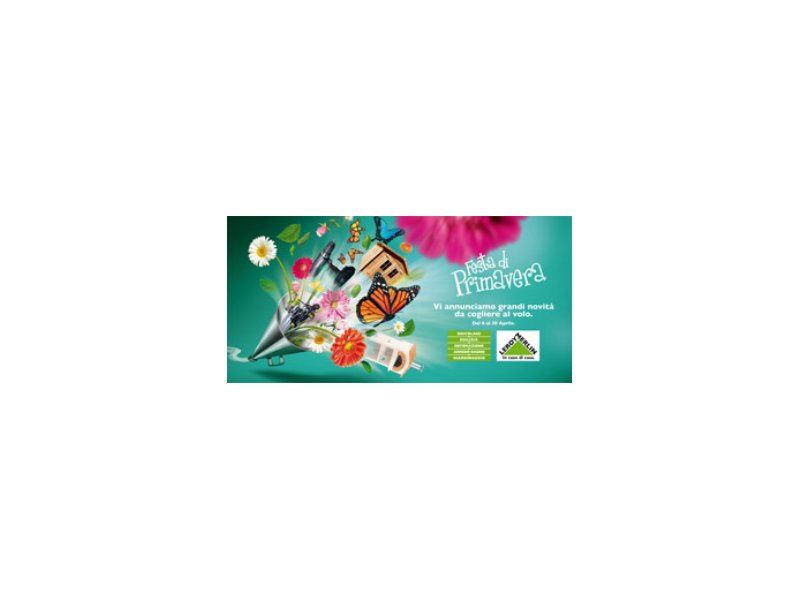 Si annuncia la Festa di Primavera di Leroy Merlin Si annuncia la Festa di Primavera di Leroy Merlin