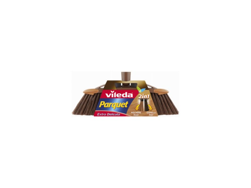 Vileda propone la Scopa 2in1 Parquet