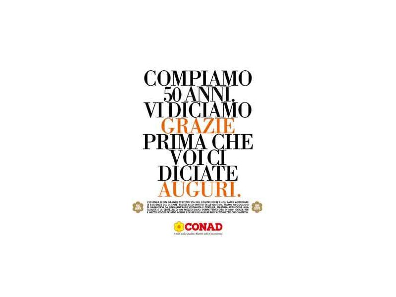 50 anni Conad