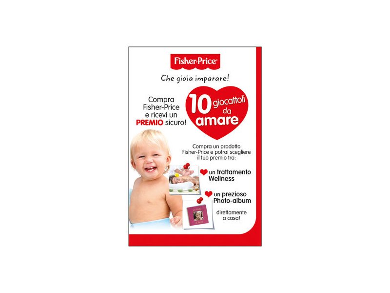 Al via l’iniziativa promozionale firmata Fisher-Price Al via l’iniziativa promozionale firmata Fisher-Price