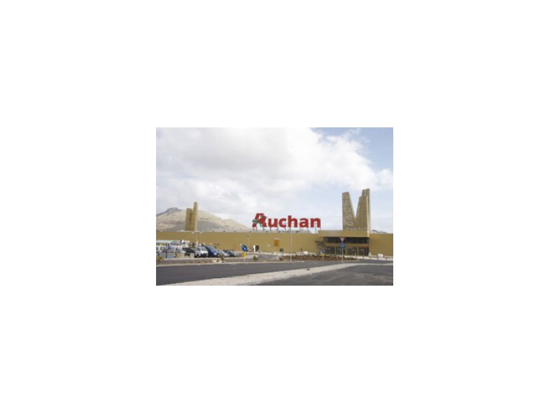 Auchan apre a Palermo il primo iperdiscount eco-sostenibile Auchan apre a Palermo il primo iperdiscount eco-sostenibile