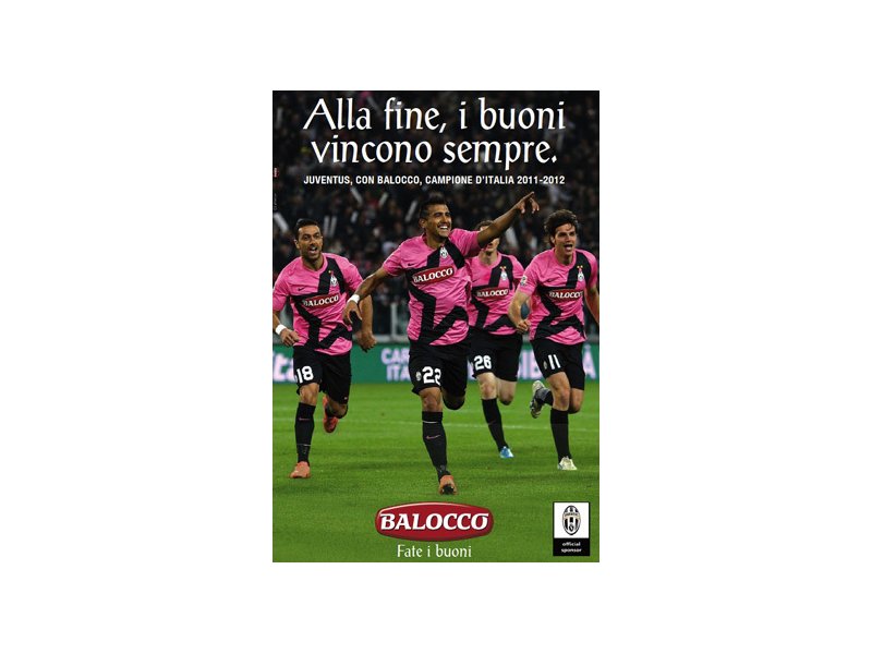 Balocco prosegue la sponsorship con la Juventus Balocco prosegue la sponsorship con la Juventus