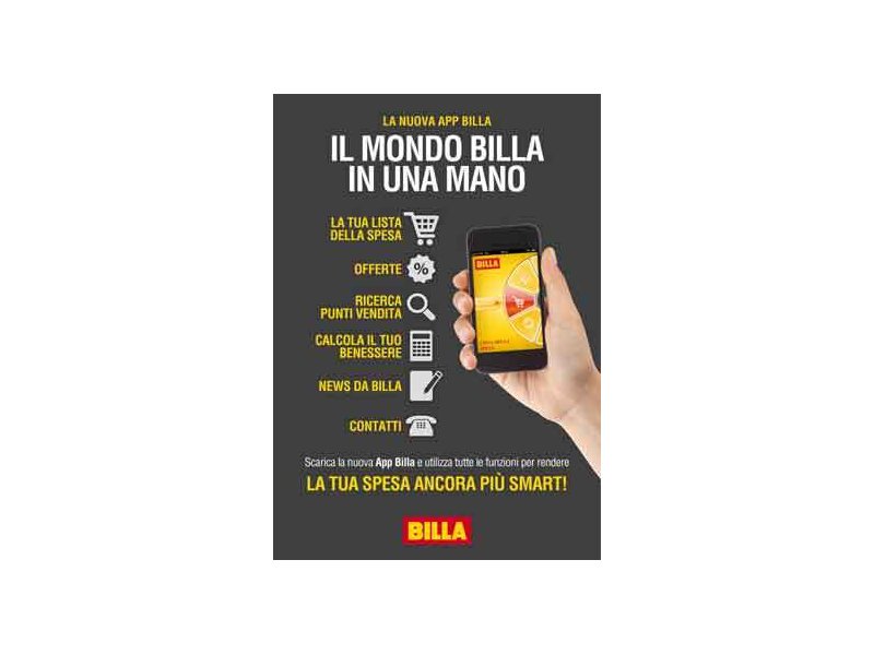 Billa diventa mobile con la nuova App