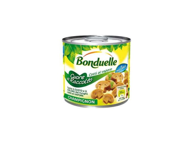 Bonduelle presenta i Funghi Champignon tagliati Cotti al vapore