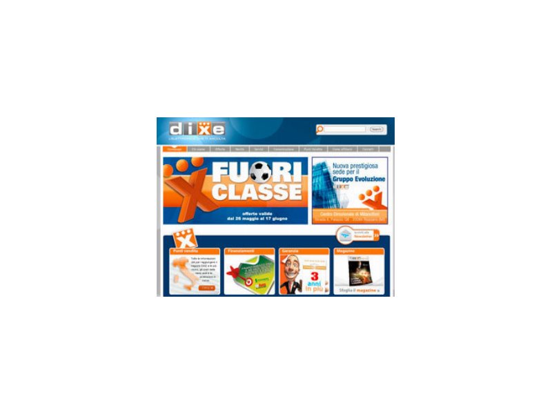 Dixe sbarca nell'e-commerce Dixe sbarca nell'e-commerce