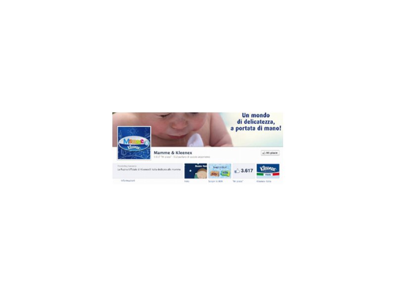 Kleenex debutta sui social media Kleenex debutta sui social media