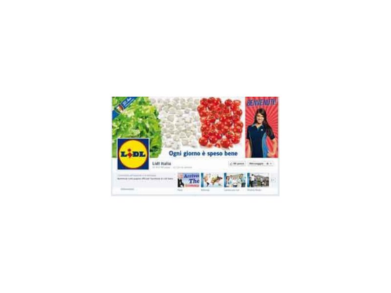 Lidl Italia diventa social